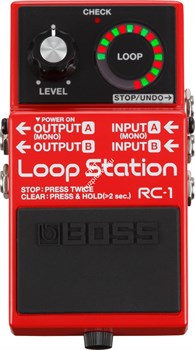 BOSS RC-1 гитарная педаль - фразовый сэмплер/луп станция - фото 71638