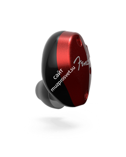 FENDER FXA6 PRO IEM- RED Внутриканальные наушники с 9,25мм драйвером, HDBA твиттером и бас портом - фото 72016