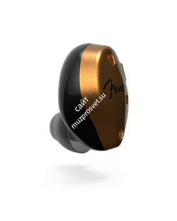 FENDER FXA7 PRO IEM- GOLD Внутриканальные наушники с 9,25мм драйвером, двумя HDBA твиттерами и бас портом - фото 72025