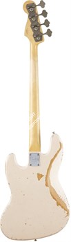 FENDER Flea Jazz Bass Rosewood Fingerboard Roadworn Shell Pink - бас-гитара Jazz Bass, именная модель Фли (RHCP) -цвет коралл - фото 72391