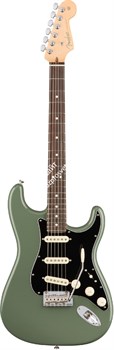 FENDER AM PRO STRAT RW ATO электрогитара American Pro Stratocaster, цвет антик олив, палисандровая накладка грифа - фото 72664