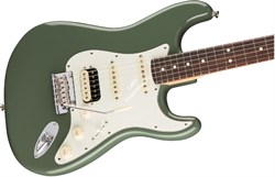 FENDER AM PRO STRAT HSS SHAW RW ATO электрогитара American Pro Stratocaster HSS, цвет антик олив, палисандровая накладка грифа - фото 72687