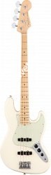 FENDER AM PRO JAZZ BASS MN OWT бас-гитара American Pro Jazz Bass, цвет олимпик уайт, кленовая накладка грифа - фото 72737