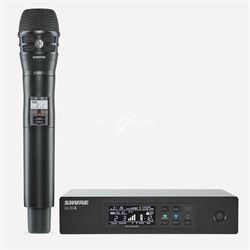 SHURE QLXD24E/K8B P51 710 - 782 MHz вокальная радиосистема с ручным передатчиком KSM8 - фото 72853