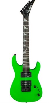 JACKSON JS SERIES DINKY MINION JS1X ROSEWOOD FINGERBOARD NEON GREEN электрогитара мини Dinky, цвет зеленый неон - фото 72922