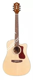 GUILD D-240E Natural акустическая гитара с подключением - фото 73658