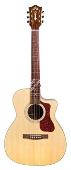 GUILD OM-140CE Natural акустическая гитара с подключением - фото 73665