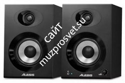 ALESIS ELEVATE 4 активные мониторы 50Вт(пара), 4' низкочастотный динамик, 1' tweeter, аудио, сетевой и комутационный кабели в ко - фото 73732