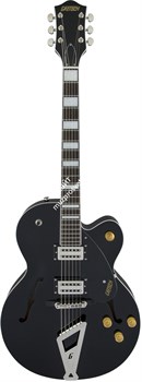 Gretsch G2420 Streamliner Hollow Body with Chromatic II Tailpiece, Broad'Tron, Black Электрогитара полуакустическая, цвет черный - фото 73934