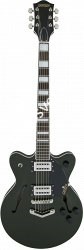 Gretsch G2655 Streamliner Center Block Jr., V-Stoptail, Broad'Tron, Torino Green Электрогитара полуакустическая, цв. темн. зелен - фото 73941