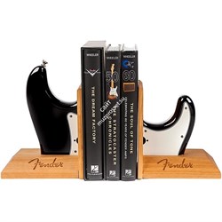 FENDER Strat Body Bookends, Black Подставка для книг - фото 74112