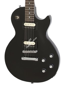 EPIPHONE LES PAUL STUDIO LT Ebony Электрогитара, цвет черный, фурнитура хром - фото 74485