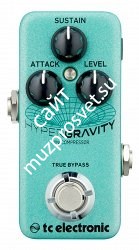 TC Electronic Hypergravity Mini Compressor напольная гитарная педаль эффекта компрессор - фото 74658