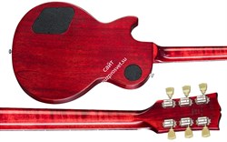 GIBSON LES PAUL FADED 2018 WORN CHERRY электрогитара, цвет вишневый, чехол - фото 75014