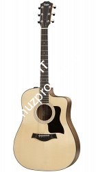 TAYLOR 110ce 100 Series, гитара электроакустическая, форма корпуса дредноут, мягкий чехол - фото 75280