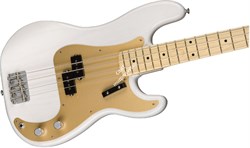 Fender American Original '50s Precision Bass®, Maple Fingerboard, White Blonde Бас-гитара с кейсом, цвет белый - фото 75501