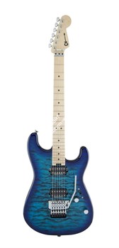 CHARVEL PM SD1 HH FR MPL - CHLR BRST Электрогитара, цвет синий санберст - фото 75717