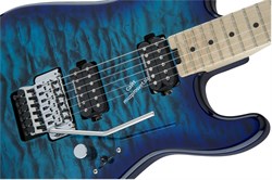 CHARVEL PM SD1 HH FR MPL - CHLR BRST Электрогитара, цвет синий санберст - фото 75718