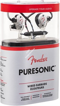FENDER PureSonic Wired earbud Olympic Pearl внутриканальные наушники с гарнитурой, цвет жемчужный белый - фото 75821