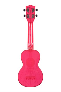 WATERMAN by KALA KA-SWF-PK Укулеле, форма корпуса - сопрано, материал - АБС пластик, цвет - флуоресцентный розовый, чехол - фото 76343