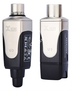 XVIVE U3 Mic Wireless System микрофонная радиосистема для использования с проводным микрофоном - фото 76406