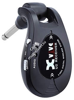 XVIVE U2 Guitar wireless system black цифровая гитарная беспроводная система, цвет черный - фото 76408