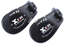 XVIVE U2 Guitar wireless system black цифровая гитарная беспроводная система, цвет черный - фото 76411