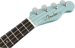 FENDER Venice Soprano Uke DPB NRW Укулеле сопрано, цвет голубой - фото 76957