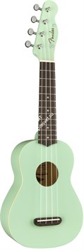 FENDER Venice Soprano Uke SFG NRW Укулеле сопрано, цвет салатовый - фото 76960