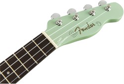 FENDER Venice Soprano Uke SFG NRW Укулеле сопрано, цвет салатовый - фото 76962