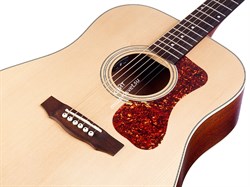 GUILD Limited Dreadnought, Flamed Mahogany B/S, Natural электроакустическая гитара формы dreadnought, корпус - огненный махагони - фото 77058