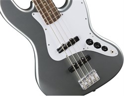 FENDER SQUIER AFFINITY JAZZ BASS LRL SLS бас-гитара Jazz Bass, накладка лаурэль, цвет серебристый - фото 77072