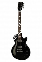 GIBSON Les Paul Studio Ebony электрогитара, цвет черный, в комплекте кожаный чехол - фото 77169