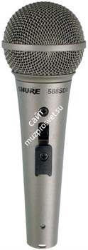 SHURE 588SDX динамический кардиоидный вокальный микрофон - фото 77779