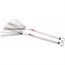 VIC FIRTH BRUSHES WB Jazz Brush металлические барабанные щётки, выдвижные, в выдвинутом состоянии ширина прутов 6' - фото 78512