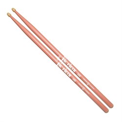 VIC FIRTH AMERICAN CLASSIC® 5A w/ PINK FINISH барабанные палочки, орех, деревянный наконечник - фото 78915