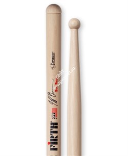 VIC FIRTH SJQ Corpsmaster® Signature Snare -- Jeff Queen Solo Stick маршевые барабанные палочки - фото 79872