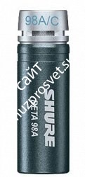 SHURE BETA 98A/C миниатюрный кардиоидный конденсаторный микрофон для музыкальных инструментов - фото 79994