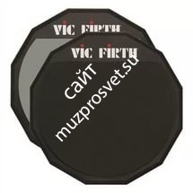 VIC FIRTH PAD12D Double sided, 12” тренировочный пэд - фото 80016