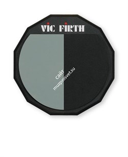 VIC FIRTH PAD12H Single sided/divided, 12” тренировочный пэд - фото 80019