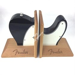 FENDER Tele Body Bookends, Black Подставка для книг - фото 80496