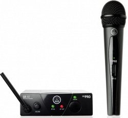 AKG WMS40 Mini Vocal Set Band US45B (661.100) вокальная радиосистема с ручным передатчиком и капсюлем D88 - фото 80499