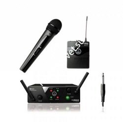 AKG WMS40 Mini2 Mix Set BD US45A/C (660.700&662.300)- радиосистема с ручным и поясным передатчиками - фото 81211