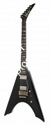 KRAMER NITE V W/FR SATIN BLACK электрогитара, цвет чёрный матовый - фото 81374