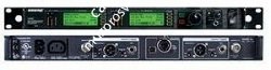 SHURE UR4D+ J5E 578 - 638 MHz двухканальный приемник радиосистемы UHF-R с возможностью каскадирования - фото 81604