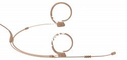 AKG HC82 MD beige миниатюрный всенаправленный головной микрофон, цвет бежевый. - фото 82323