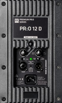 HK AUDIO PR:O 12 D Активная 2-полосная (12' + 1') акустическая система, SPL 132 дБ (пик), усилительный модуль D класса, 1200 Вт - фото 82457