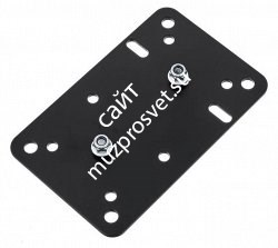 K&M 24352-000-57 универсальная монтажная платформа с отверстиями, сталь, белая - фото 82911