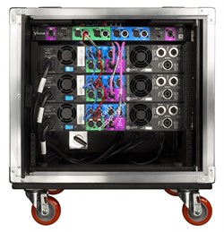 Crown Empty VRACK4x3500HD Рэк туровый для 3-х усилителей IT4x3500HD, дистрибьютор питания, коммутационная панель - фото 82983