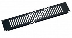 K&M 28451-000-55 заглушка рэковая вентилируемая, на 1 юнит - фото 83164